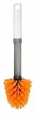 Fackelmann 60152 Reinigungsbürste 2 in 1 für Küchenmaschine, Küchenmaschine, schwarz, Kunststoff, 30,5 cm