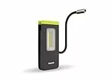 Philips Xperion 6000 Pocket LED-Arbeitsleuchte, kompakte wiederaufladbare Werkstattlampe, Taschenlampe, 300lm, zusätzliches Flexibles Spotlicht