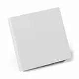 MC POWER Blindabdeckung Unterputz | Shallow | UP Abdeckung Blende Deckel ohne Rahmen, weiß