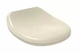 Grünblatt WC Sitz passend zu Ideal Standard Kimera, Absenkautomatik und abnehmbar zur Reinigung, Duroplast (Pergamon)