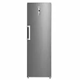 Midea MDRU385MTC02 Gefrierschrank/Kühlschrank/272L/185 cm hoch/NoFrost/Flexible Kühl- und Gefrierfunktion/Superkühl/Große Fächer/Zero Clearance/Easy Open Handgriff/Wechselbarer Türanschlag/Inox