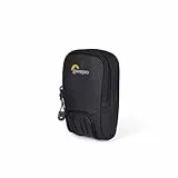 Lowepro Adventura Cs 20 III, Camera Pouch with Shoulder Strap, Rugged Protection, Belt Pouch for Mirrorless Camera, Compatible with Sony Rx100, Black