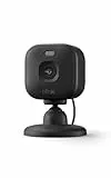 Blink Mini 2K+ (neueste Generation) | Sicherheitskamera mit Netzstecker für zuhause | 2K-Videoauflösung, 4-fach-Zoom, Nachtsicht in Farbe | Funktioniert mit Alexa | 1 Kamera – Schwarz