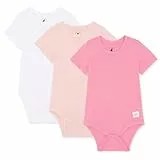 Bramble & Bear 3/6er-Pack kurzärmelige Baby-Bodys – Unisex Baby-Bodys aus Bio-Baumwolle für 0 bis 3 Jahre