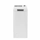 Hoover Toplader Waschmaschine THOS476TM5-S 7 kg I Smarte Bedienung mit Wi-Fi und Bluetooth I Nachlegefunktion I Mix Power System I 1400 U/min Schleuderdrehzahl I Weiß