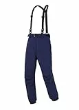 ATLASLAVA Herren Winter Skihose mit Trägern Wasserdicht Warm Winddicht Reißfest Rtmungsaktiv DarkBlue M