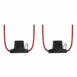 Offgridtec Fuse Halter für Maxi Flach-Sicherungen, 10mm², 60A, Spritzwassergeschützt, Packung mit 2