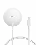 Anker Zolo Magnetisches kabelloses Ladepad, Qi2-zertifiziert, 15W, MagSafe-kompatibel, für iPhone 17/16/15/14/13 Serie, AirPods usw. (Nicht für Pixel, ohne Netzteil)