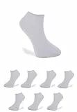 Björn Swensen Sneaker Socken Herren Damen weißen Füßlinge Strümpfe kurze Socken für Sport Freizeit 8er Pack Lange Haltbarkeit hohe Qualität 40-43