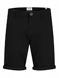JACK & JONES Herren Chino Shorts Regular Fit 12165604,Schwarz,XL