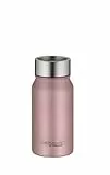 THERMOcafé by THERMOS TC DRINKING MUG rose gold mat 0,35l, Thermobecher Edelstahl, Isolierbecher, Kaffeebecher to Go Thermo, auslaufsicher, 8h heiß & 16h kalt, spülmaschinenfest, BPA-frei