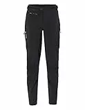 VAUDE Damen Women's Qimsa Softshell Pants Ii Hose, Black/Black, 40 EU