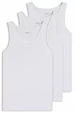 BOSS Herren 3p Co Tank Top, New - White100, XL EU