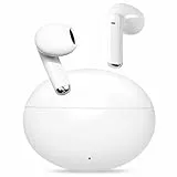 yobola Kopfhörer Kabellos Bluetooth 5.4, In-Ear Ohrhörer HiFi Stereo Bass mit 4 HD Mikrofone, Mini Komfort IPX7 Wasserdicht Touch Steuerung USB-C 27Std Earbuds für Smartphones/Laptops/Sport
