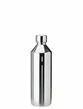Stelton Brus Wassersprudler Flasche Steel | Edelstahl-Flaschen für Wassersprudler | Wasserflasche, 1,15 liter, Edelstahl. Ohne Ablaufdatum & Plastik | Auslaufsicher