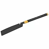 Tajima Japanische Zugsäge (Säge) Rapid Pull – 265mm, mit Fluoro Coat Blatt, Elastomer-Griff – JPR265FBR
