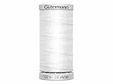 Gütermann Creativ Gütermann Garn Extra Stark Nähgarn Polyester 100m Nähmaschinengarn Universal ReiÃŸfest UV Beständig (WeiÃŸ, 1)
