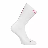 Kempa Herren Logo Classic Sport-Socken, Weiß/Pink, 36-40 EU