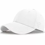 HASAGEI Baseball Cap Herren Damen 100% Baumwolle Basecap Verstellbar Baseball Kappe Reine Farbe Baseboard Baseballkappe für Tennis Golf Reisen Geschenkidee