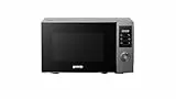 Gorenje MO20A3T4 Mikrowelle, 20L, 700 W, Kindersicherung, AquaClean, Auftaufunktion, 8 Automatikprogramme, 5 Leistungsstufen, LED Display, Elektronische Touch-Steuerung, schwarz mit Silber