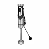 Stabmixer 1500W Edelstahl mit 20 Geschwindigkeitsstufen & Turbo, 1800W Lockpower, Pürierstab mit Spiralkabel bis 1,9m, 4 Klingen Titanbeschichtet, Kupfer DC Motor, 0,7L Mixbecher BPA frei