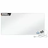 BR Bringer Infrarotheizung 1200 Watt - Infrarot Elektroheizung Energiesparend - TÜV & GS - Deutsche Qualitätsmarke (weiß)