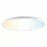 Brilliant LED Panel Lumaro rund Ø 29 cm dimmbare LED Deckenleuchte mit Fernbedienung 2400 Lumen, 27006500K CCT Nachtlicht & Timer moderne Deckenlampe für Wohnzimmer, Schlafzimmer & Büro