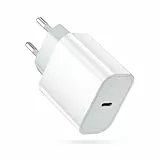 USB C Ladegerät 25W, USBC Stecker Schnellladegerät PD 3.0 USB C Power Adapter Ladestecker Netzteil für iPhone 17 16 15 14 13 12 11 Pro Max/iPhone Air, iPad, Samsung, Handys Fast Charger Netzstecker