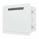 Emiif 22.9 cm TV Media Box und Netzwerkgehäuse für Fire TV und für Samsung One Connect Mini, Weiß