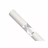 Clairefontaine 394001C - Rolle mit 24 Bogen Seidenpapier 18g, 50x75 cm, ideal für Bastelaktivitäten, DIY-Projekte und Verpackungen, wasserfest und säurefrei, 1 Rolle, Weiß