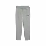 PUMA Herren ESS Logo Pants Tr Op SRL Hose, Medium Gray Heather, L Lang