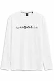 bugatti Herren Sweatshirt Pullover O-Neck Modern Fit