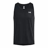 Under Armour Herren Launch Singlet, leichtes atmungsaktives Tank Top, schnelltrocknendes Funktionsshirt mit reflektierenden Details