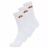 Ellesse Unisex Tisbi 3 Pk Socken, Weiß, 36-38 EU