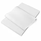 Backpapier Zuschnitte Weiß 100 Stk Butterbrotpapier Käsepapier Zuschnitte 20 x 30cm Vorgeschnittene Antihaft Pergamentblätter zum Backen