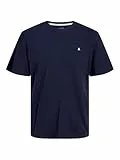 JACK & JONES Male T-Shirt Plus Einfarbig T-Shirt