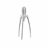 Alessi PSJS JUICY SALIF Zitronenpresse aus Gußaluminium glänzend, Silber, 11 x 13.7 x 27 cm
