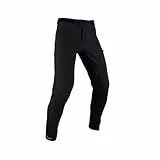 Leatt MTB Pants Enduro 3.0 ultracomfortable, Water Resistant and with Pockets,Schwarz,54 EU