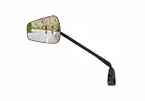 ZEFAL Espion Z56 Fahrrad Spiegel Links 56 cm2 - Rückspiegel Fahrrad - Fahrradspiegel Links für Ebike, City Bike, mit bruchsicherem Spiegel und Klappfunktion, Schwarz