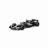 Bburago - Mercedes AMG Petronas W15 George Russell #63 2024 - Realistisches Modellauto im Maßstab 1:43, gefahren von George Russell, offizielle Mercedes-Lizenz, empfohlenes Alter 3+ Jahre
