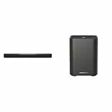 Sennheiser AMBEO Soundbar Plus für TV und Musik - EU-Stecker + AMBEO Sub für TV und Musik - EU-Stecker - tiefer, durchdringender Bass bis 27 Hz - 8' Subwoofer mit 350W Klasse D Verstärker