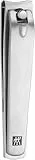 ZWILLING Nagelknipser (Für Fingernägel und Fußnägel, starke Hebelwirkung, leicht gebogene Schneide, hypoallergen), Premium, Silber, 85 mm