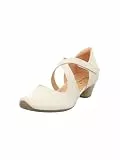 Think! Damen AIDA chromfrei gegerbte nachhaltige Halbschuhe, Panna 4060