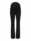 ONLY MATERNITY Damen Olmfever Stretch Flaired Pants Jrs Hose, Schwarz, L EU