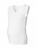 ESPRIT Maternity Damen T-shirt zonder mouwen T Shirt, Bright White - 101, 42 EU