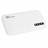 Mobiler 5G-WLAN-Hotspot für Reisen, Tragbarer 2,4-GHz- und 5,8-GHz-WiFi6-Hotspot-Router mit SIM-Kartensteckplatz, 16 Angeschlossene Geräte