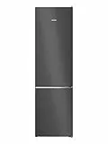 Siemens iQ500 Freistehende Kühl-Gefrier-Kombination 203x60cm, KG39NAXAG, 260L Kühlen & 103L Gefrieren, Total noFrost, Nahtlose Platzierung, hyperFresh 0°C Schublade, antiFingerprint Schwarzer Stahl
