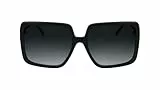 KARL LAGERFELD Women's Sunglasses KL6187S - Black with Gradient Grey Lens
