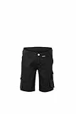 Planam 6460052 Norit Damen Shorts, Schwarz/Schwarz, Größe L