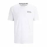 FILA Herren BORNE Regular Graphic T-Shirt, Bright White, M